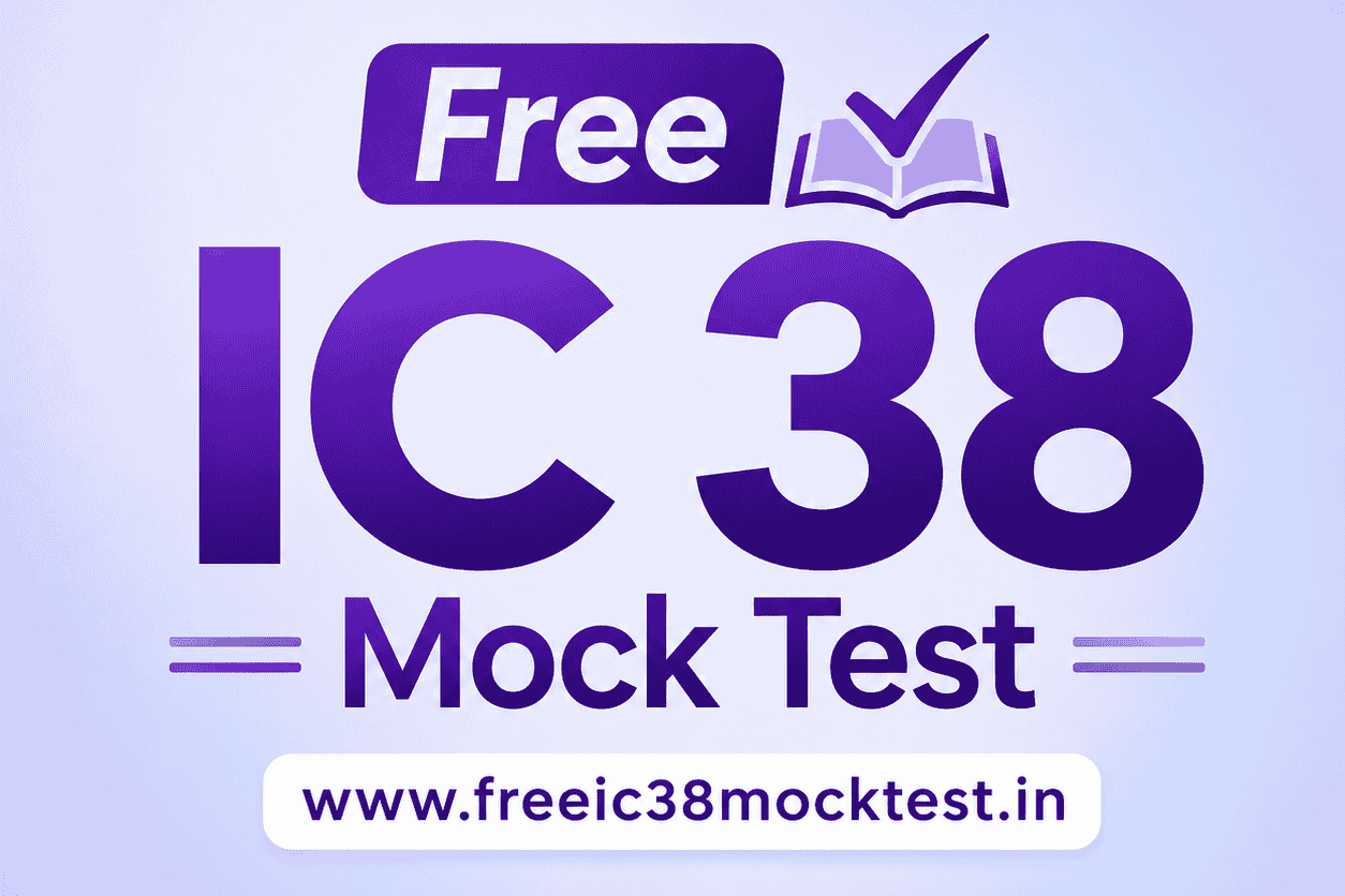 Free IC38 Mock Test Logo